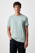 Fred Perry T-shirt męski bawełniany turkusowy M3519
