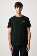 Fred Perry T-shirt męski bawełniany zielony M1588V