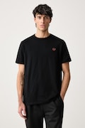 Fred Perry T-shirt męski bawełniany czarny M4613