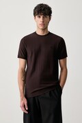 Fred Perry T-shirt basic męski bawełniany brązowy M2397