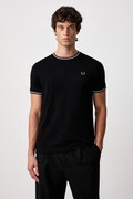 Fred Perry T-shirt męski bawełniany czarny M1588V