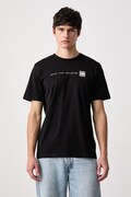 The North Face t-shirt ανδρικό με βαμβάκι GRAPHIC μαύρο NF0A8GUVKY41