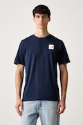 The North Face t-shirt ανδρικό με βαμβάκι Evolution σκούρο μπλε NF0A8G9C8K21