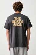 The North Face t-shirt ανδρικό βαμβακερό Relaxed γκρί NF0A8JBERHI1