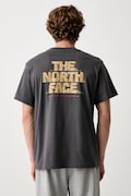 The North Face t-shirt ανδρικό βαμβακερό Relaxed γκρί NF0A8JBERHI1