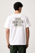 The North Face t-shirt ανδρικό βαμβακερό Relaxed λευκό NF0A8JBEFN41