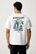 The North Face T-shirt męski bawełniany Basecamp biały NF0A8JAAVD91