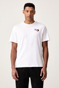 The North Face t-shirt ανδρικό βαμβακερό Relaxed λευκό NF0A8JA5FN41