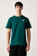 The North Face T-shirt męski z bawełną Simple Dome zielony NF0A8CZ2N4J1