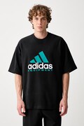 adidas Originals Equipment T-shirt oversize bawełniany męski czarny KR3961