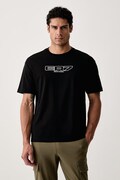 EA7 Emporio Armani T-shirt męski bawełniany czarny AF104441.7M002212