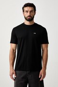 EA7 Emporio Armani T-shirt męski z modalem czarny AF13862.7M002096