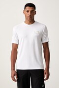 EA7 Emporio Armani T-shirt męski z wiskozą biały AF13739.7M002238