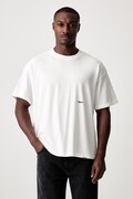 Represent T-shirt z bawełną męski biały OCM100042
