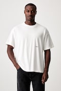 Represent T-shirt z bawełną męski biały OCM100042