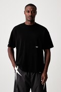 Represent T-shirt z bawełną męski czarny OCM100042