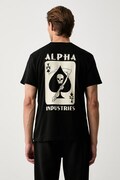 Alpha Industries tričko pánské bavlněné Skull Ops černé 268509