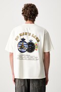 RHUDE футболка бавовняна бежева RHPF26TT05012