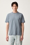 Marc O'Polo T-shirt męski bawełniany niebieski 5000011744
