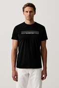 Karl Lagerfeld Jeans T-shirt damski bawełniany czarny B3M17001