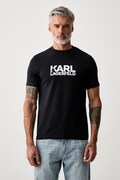 Karl Lagerfeld футболка чоловіча бавовняна з еластаном темно-синя 563235.755780