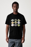 Carhartt WIP S/S Coordinates T-shirt bawełniany męski czarny I036901
