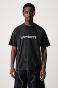 Carhartt WIP S/S Painter tricou din bumbac pentru bărbați negru I036853