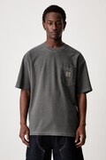 Carhartt WIP S/S Loose Pocket T-shirt bawełniany męski szary I036863
