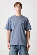 Carhartt WIP S/S Madison basic majica kratkih rukava od pamuka za muškarce plava I033000