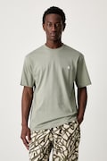 Carhartt WIP S/S Madison basic majica kratkih rukava od pamuka za muškarce zelena I033000