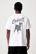 Carhartt WIP S/S Pup футболка бавовняна чоловіча біла I037537