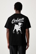 Carhartt WIP S/S Pup футболка бавовняна чоловіча чорна I037537