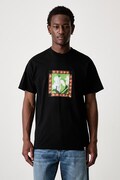 Carhartt WIP S/S Julia Klenovsky T-shirt bawełniany męski czarny I036903
