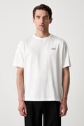 Drôle de Monsieur T-shirt męski bawełniany Belissima biały L-TS324-CO311