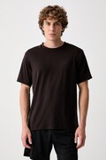 adidas Performance футболка для тренувань чоловіча з бавовною Essentials Feelready коричнева KD5498