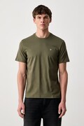 Calvin Klein Jeans T-shirt męski bawełniany zielony LV14RD254G