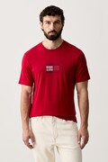 Tommy Hilfiger T-shirt męski bawełniany czerwony MW0MW43226
