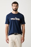 Tommy Hilfiger tričko pánske bavlnené tmavomodré MW0MW43197