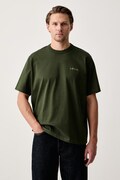 PS Paul Smith T-shirt męski bawełniany zielony M2R-204ZE-W22642