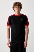 adidas Originals kratka majica moška bombažna črna KW0121