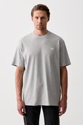 adidas Originals tričko pánske bavlnené Trefoil Essentials sivé KS7391