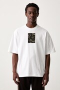 adidas Originals majica za muškarce od pamuka Camo bijela KS4234