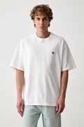 adidas Originals t-shirt ανδρικό βαμβακερό Trefoil Essentials μπεζ IA7534