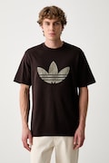 adidas Originals T-shirt męski z bawełną brązowy IA4533
