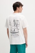 Tommy Jeans t-shirt ανδρικό βαμβακερό λευκό DM0DM23184