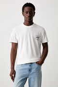 Tommy Jeans T-shirt męski bawełniany beżowy DM0DM23177