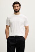 BOSS t-shirt ανδρικό βαμβακερό Thompson λευκό 50565995