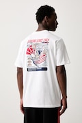 adidas T-shirt męski bawełniany Ramen biały KS5080