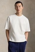 Polo Ralph Lauren kratka majica moška z bombažem bela 710B19071