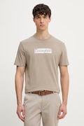 Calvin Klein tričko pánske bavlnené béžové LV04LG811G